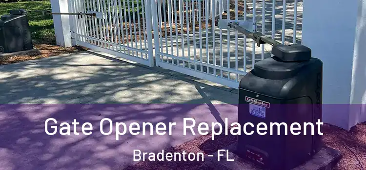Gate Opener Replacement Bradenton - FL